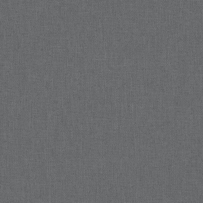 Baby-Laufstall mit Matratze Dunkelgrau Leinenstoff