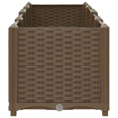 Hochbeet 160 x 40 x 38 cm Polypropylen