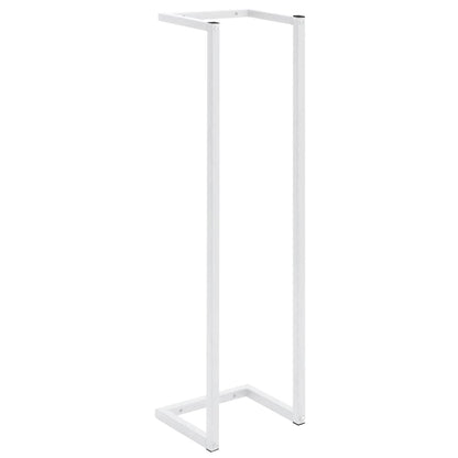 Handtuchständer Weiß 25x20x95 cm Stahl