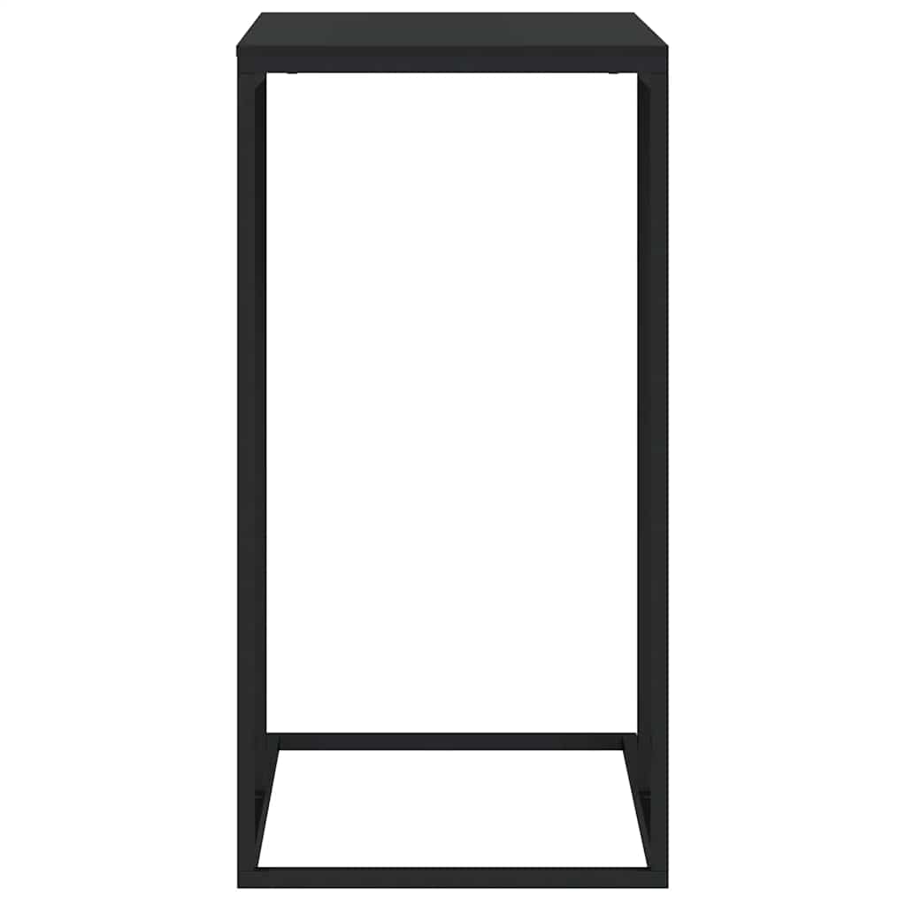 Beistelltisch Schwarz 40x30x59 cm Holzwerkstoff