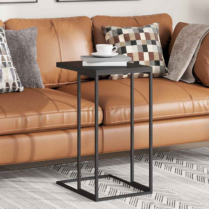 Beistelltisch Schwarz 40x30x59 cm Holzwerkstoff