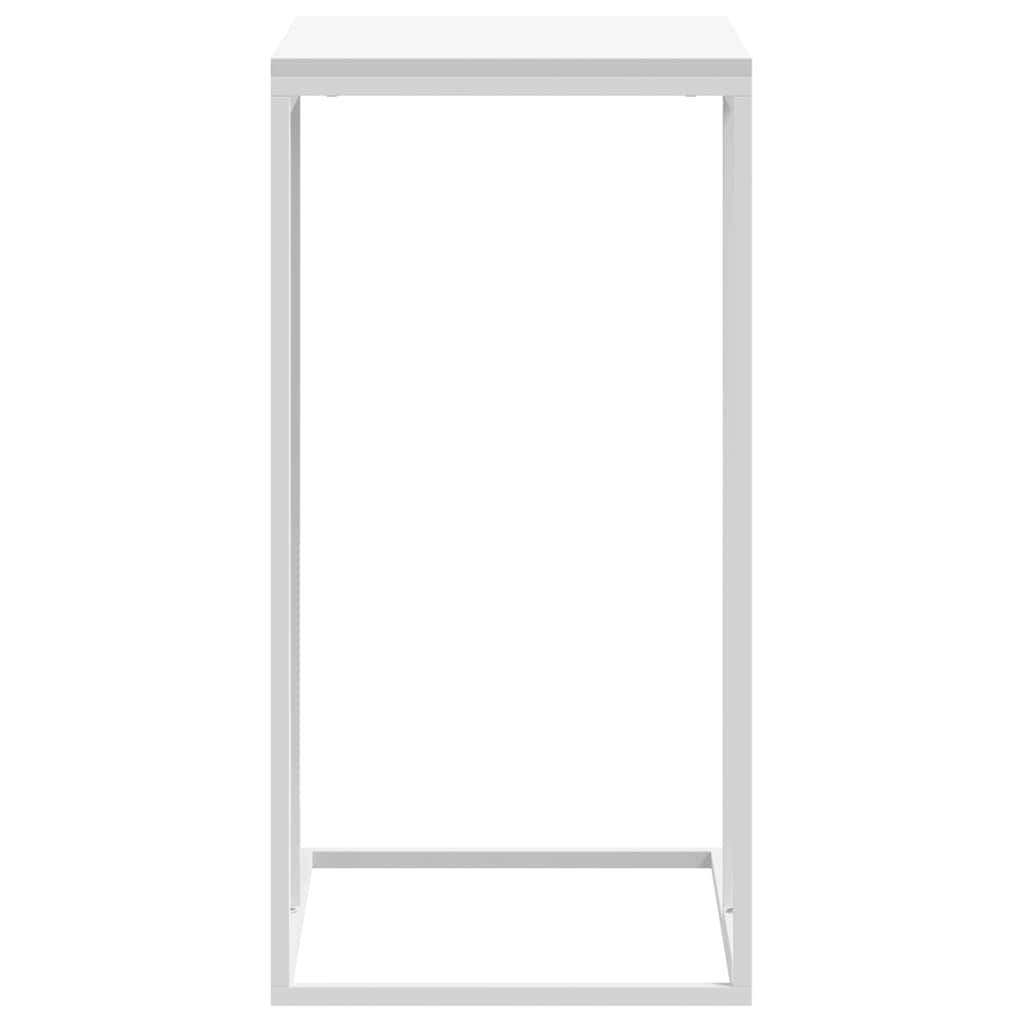 Beistelltisch Weiß 40x30x59 cm Holzwerkstoff