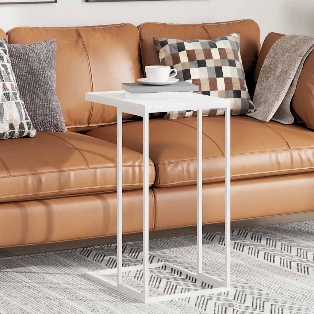 Beistelltisch Weiß 40x30x59 cm Holzwerkstoff