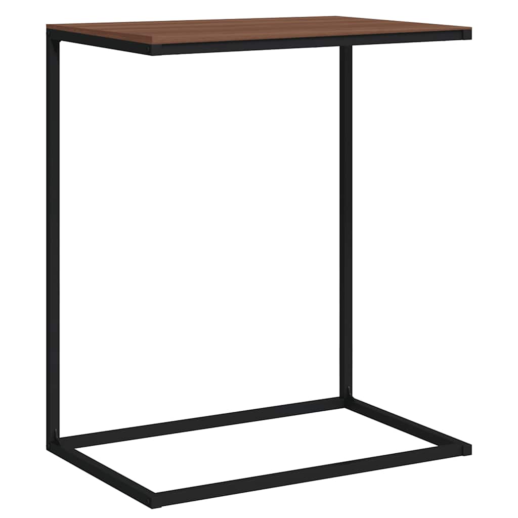 Beistelltisch Schwarz 55x35x66 cm Holzwerkstoff