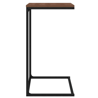 Beistelltisch Schwarz 55x35x66 cm Holzwerkstoff