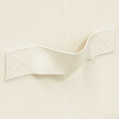 Aufbewahrungsboxen 2 Stk. Stoff 50x30x25 cm Creme