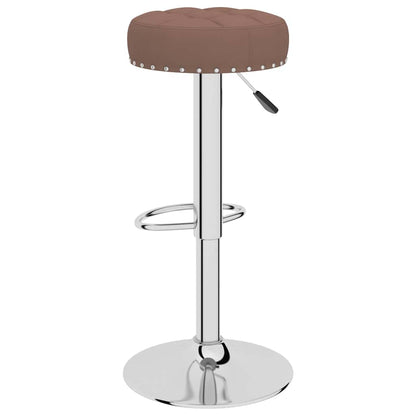 Barhocker 2 Stk. Braun Stoff