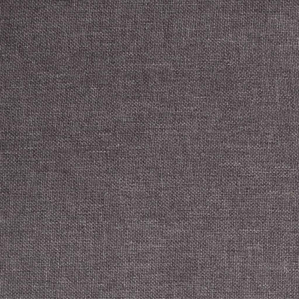 Drehbarer Barhocker Taupe Stoff