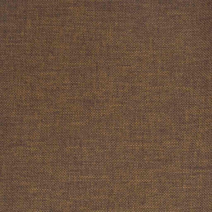 Bürostuhl Drehbar Braun Stoff