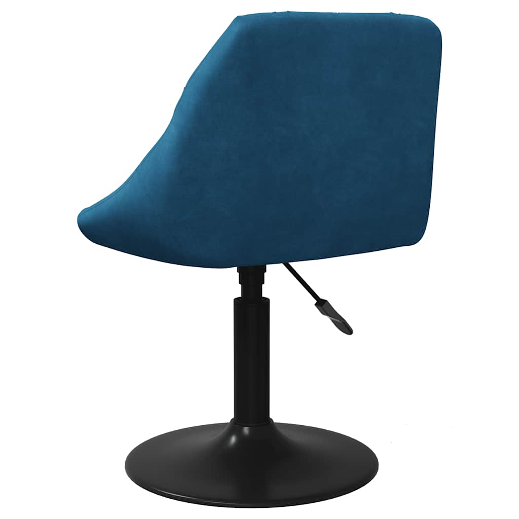 Barhocker Blau Samt
