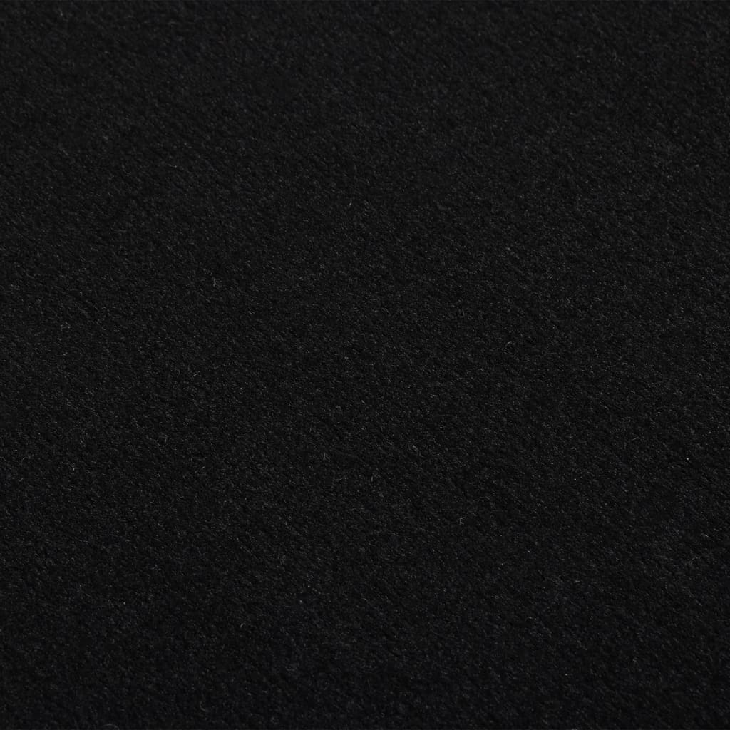 Teppichläufer BCF Schwarz mit Motiv 60x200 cm