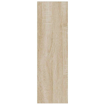 Wand-Schuhschränke 2 Stk. Sonoma-Eiche 80x18x60cm Holzwerkstoff