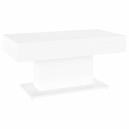 Couchtisch Weiß 96x50x45 cm Holzwerkstoff