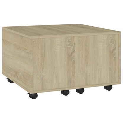 Couchtisch Sonoma-Eiche 60x60x38 cm Holzwerkstoff