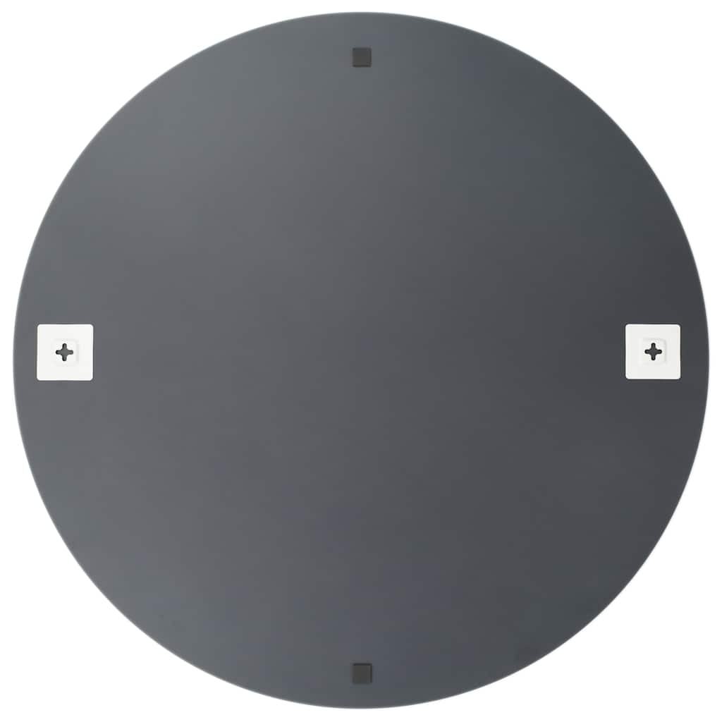 Wandspiegel mit LED-Beleuchtung Rund Glas