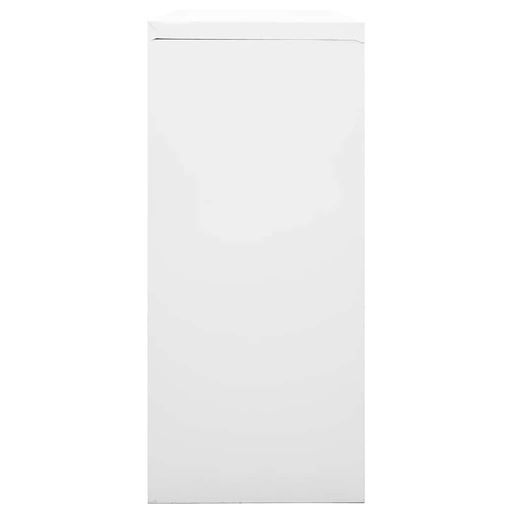 Schiebetürenschrank Grau 90x40x90 cm Stahl