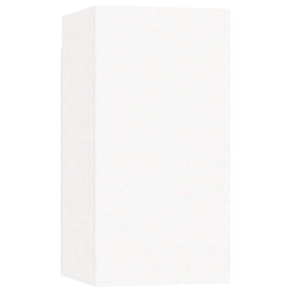 4-tlg. TV-Schrank-Set Weiß Holzwerkstoff