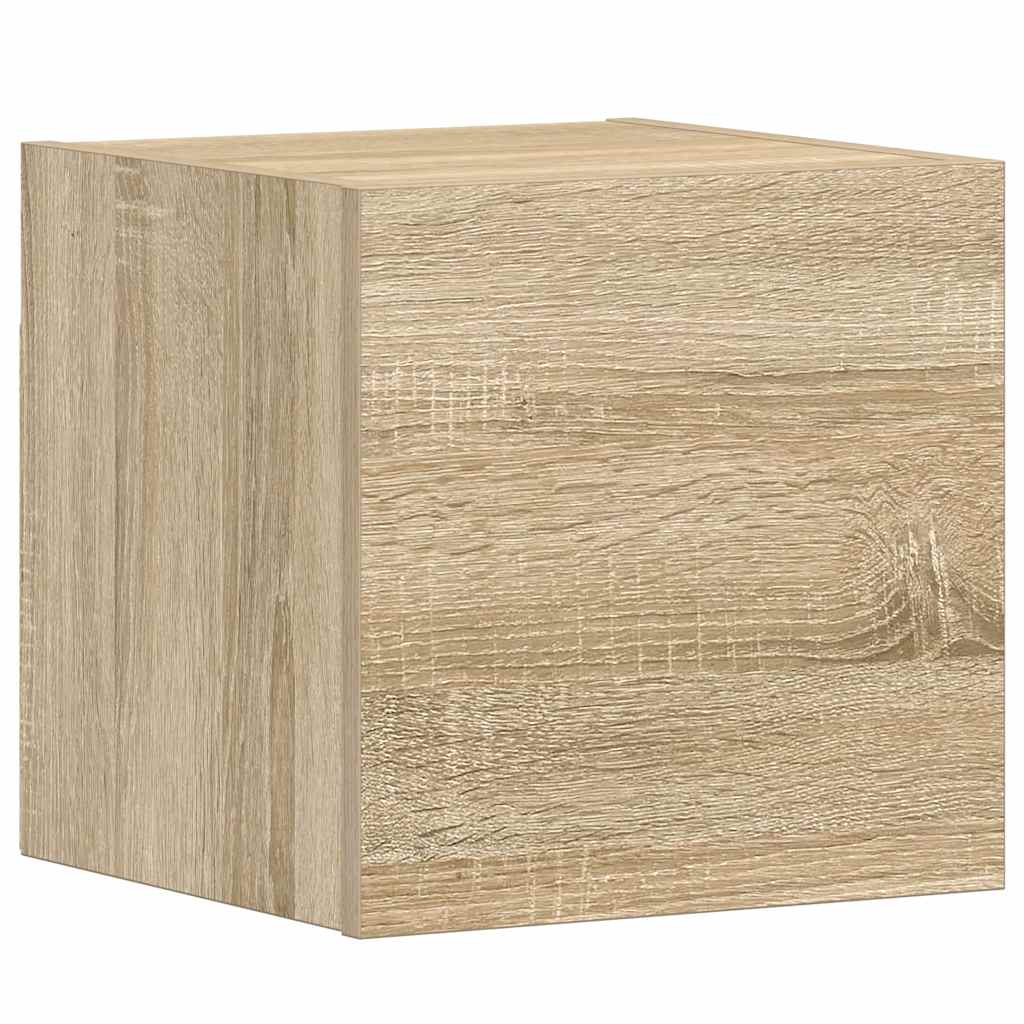 3-tlg. TV-Schrank-Set Sonoma-Eiche Holzwerkstoff