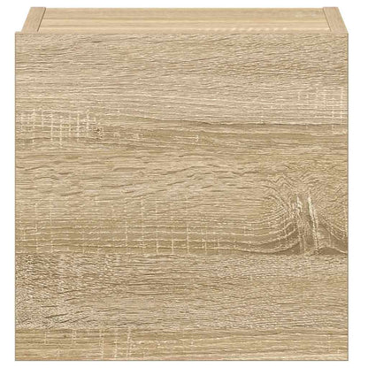 3-tlg. TV-Schrank-Set Sonoma-Eiche Holzwerkstoff