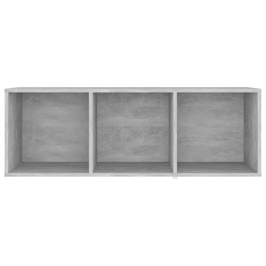 TV-Schränke 2 Stk. Betongrau 107x35x37 cm Holzwerkstoff