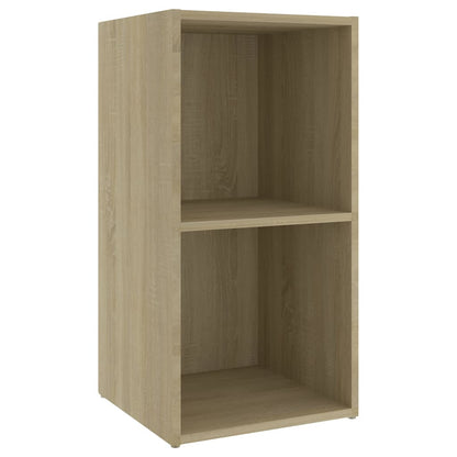 TV-Schränke 2 Stk. Sonoma-Eiche 72x35x36,5 cm Holzwerkstoff