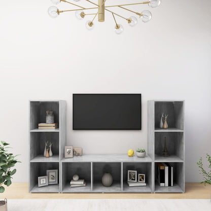 | TV-Schränk | 3 pcs 37 x 35 x 107.5 cm