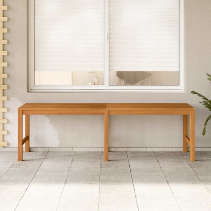 Gartenbank 150 cm Massivholz Teak