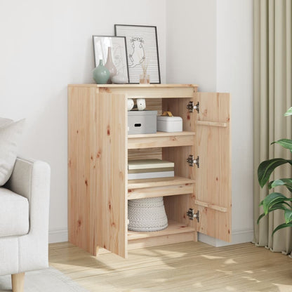 Sideboard 60x36x84 cm Massivholz Kiefer