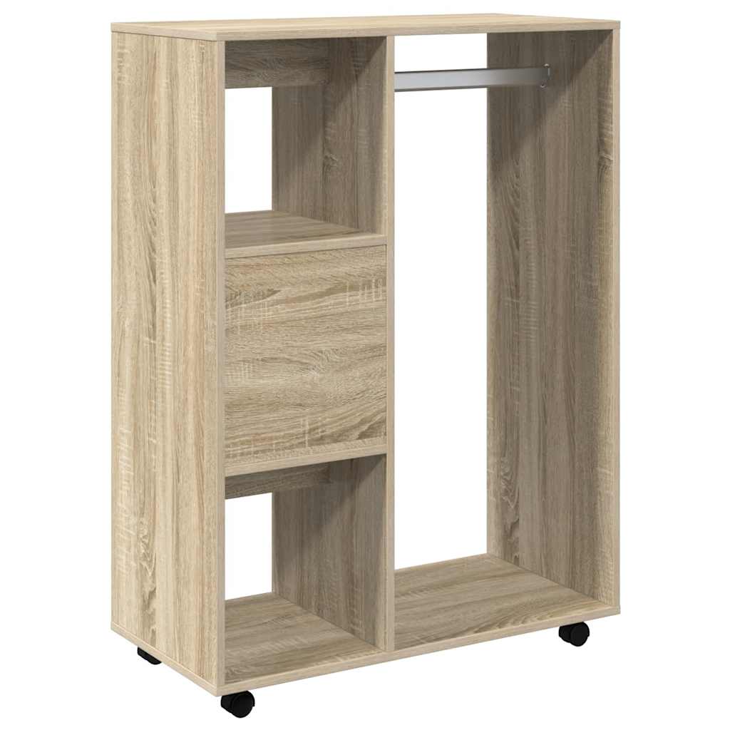 Kleiderschrank Sonoma-Eiche 80x40x110 cm Holzwerkstoff