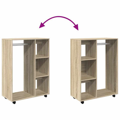 Kleiderschrank Sonoma-Eiche 80x40x110 cm Holzwerkstoff