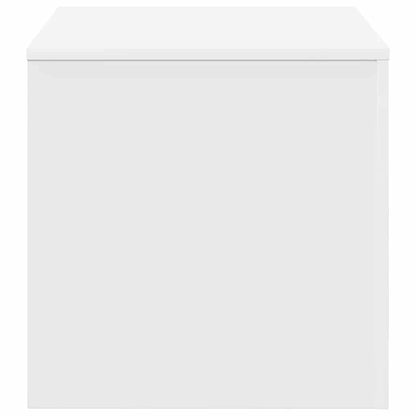 Beistelltische 3 Stk. Weiß Holzwerkstoff