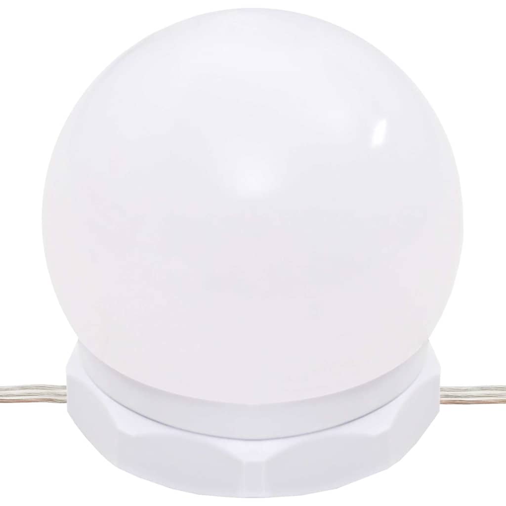 Spiegelschrank mit LED Betongrau 60x31,5x62 cm