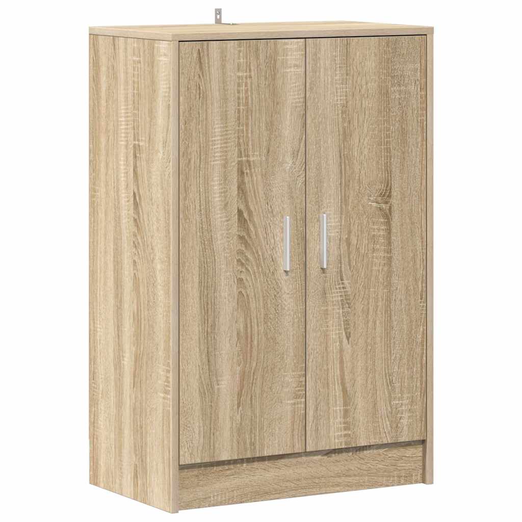 Schuhschrank Sonoma-Eiche 60x35x92 cm Holzwerkstoff