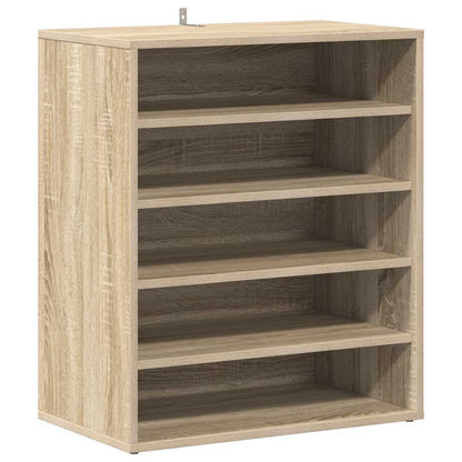 Schuhschrank Sonoma-Eiche 60x35x70 cm Holzwerkstoff
