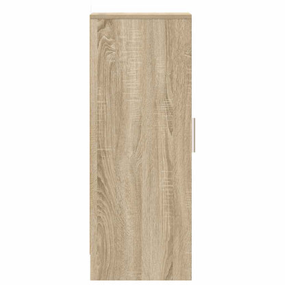 Schuhschrank Sonoma-Eiche 32x35x92 cm Holzwerkstoff