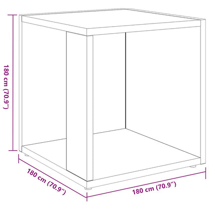 Beistelltisch Sonoma-Eiche 33x33x34,5 cm Holzwerkstoff