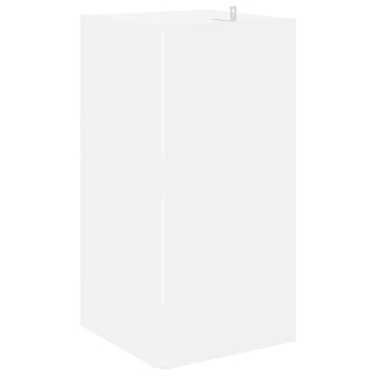 Eckregal Weiß 33x33x67 cm Holzwerkstoff