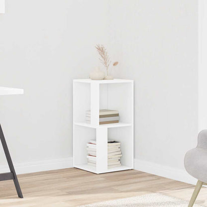 Eckregal Weiß 33x33x67 cm Holzwerkstoff