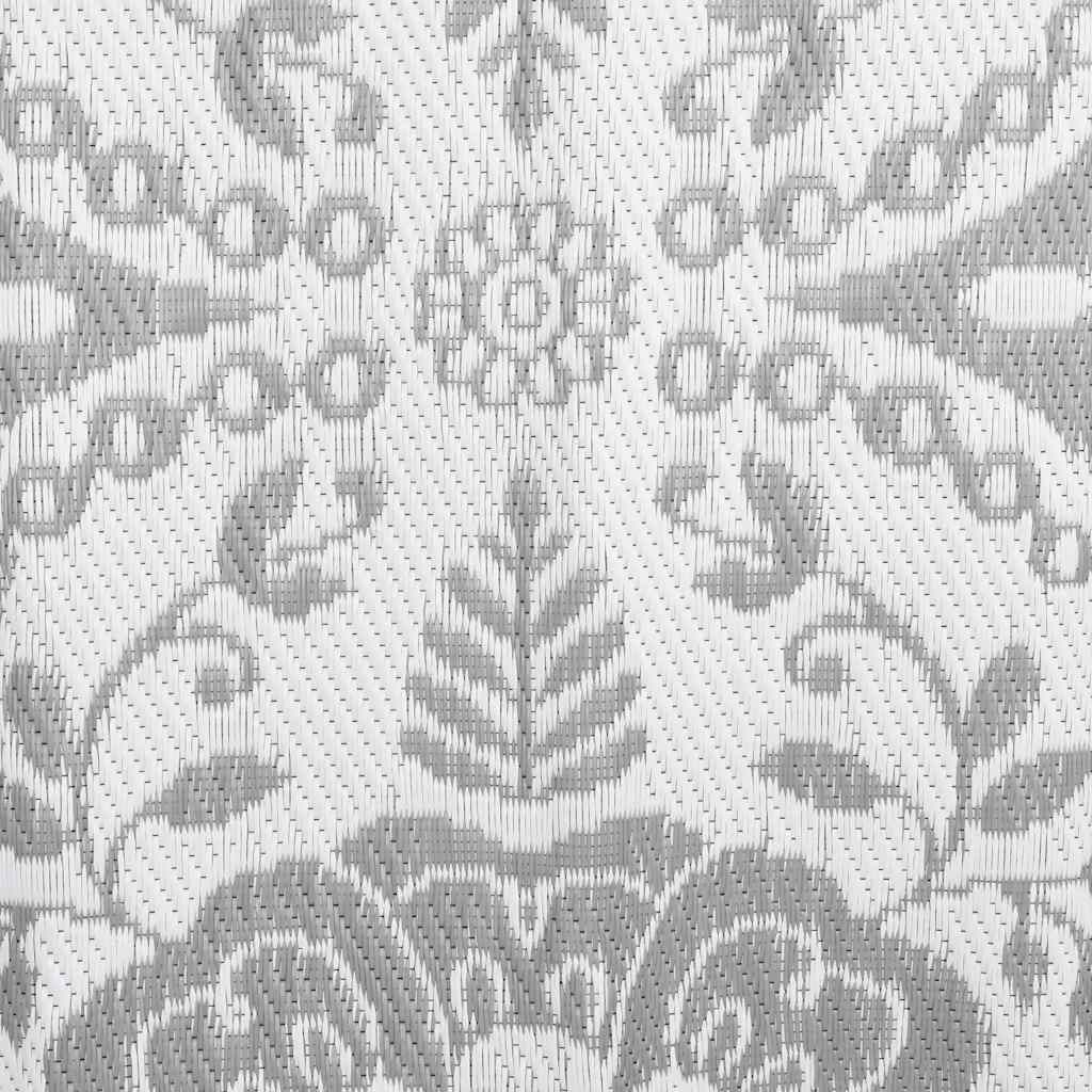 Outdoor-Teppich ARAKIL Hellgrau 80x250 cm PP