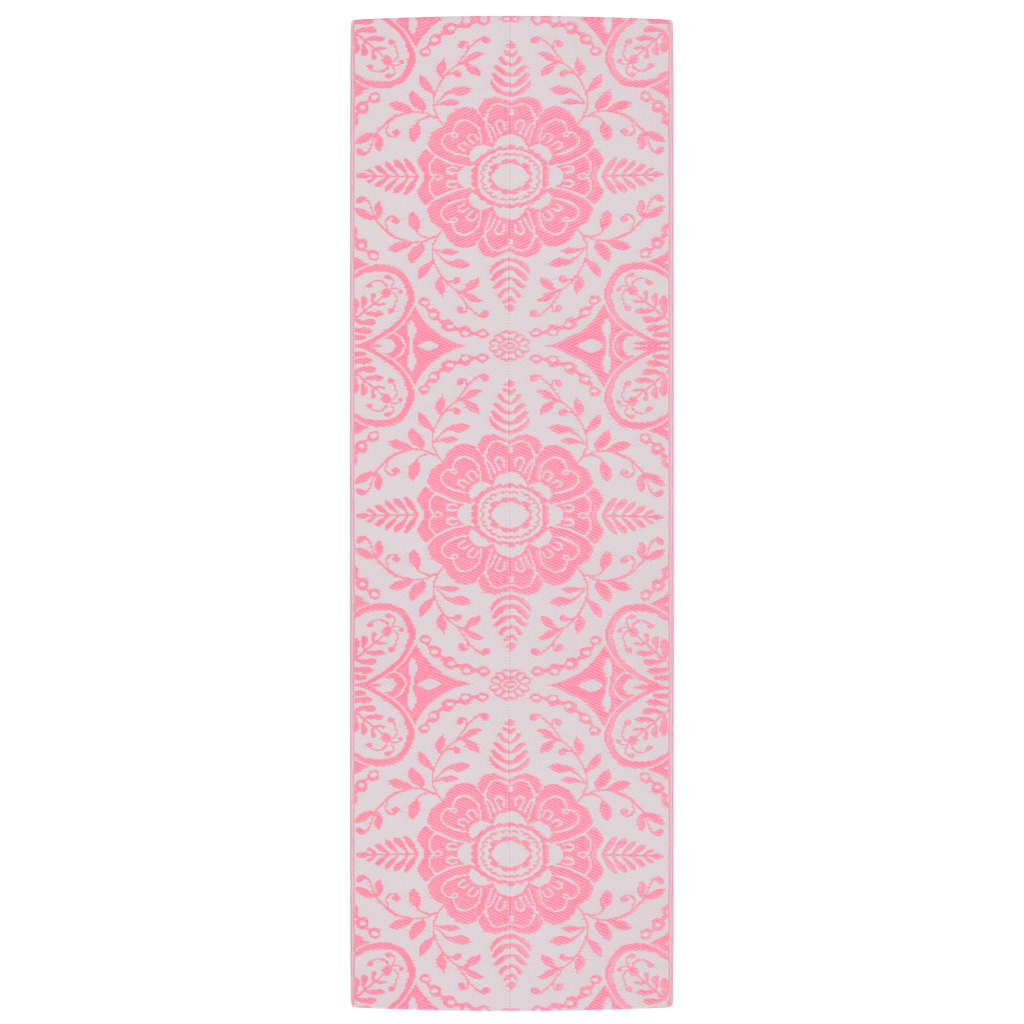 Outdoor-Teppich ARAKIL Rosa 80x250 cm PP