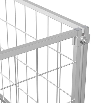 Hundezwinger Silbern 5 m² Stahl