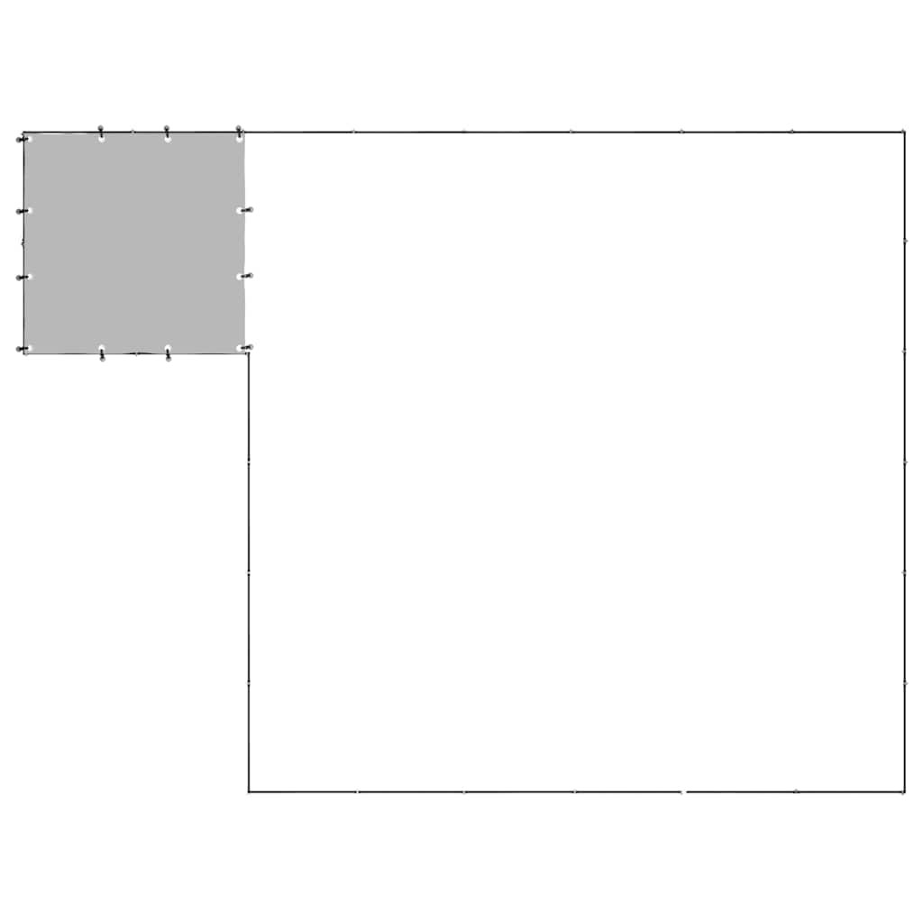 Hundezwinger Schwarz 12,1 m² Stahl