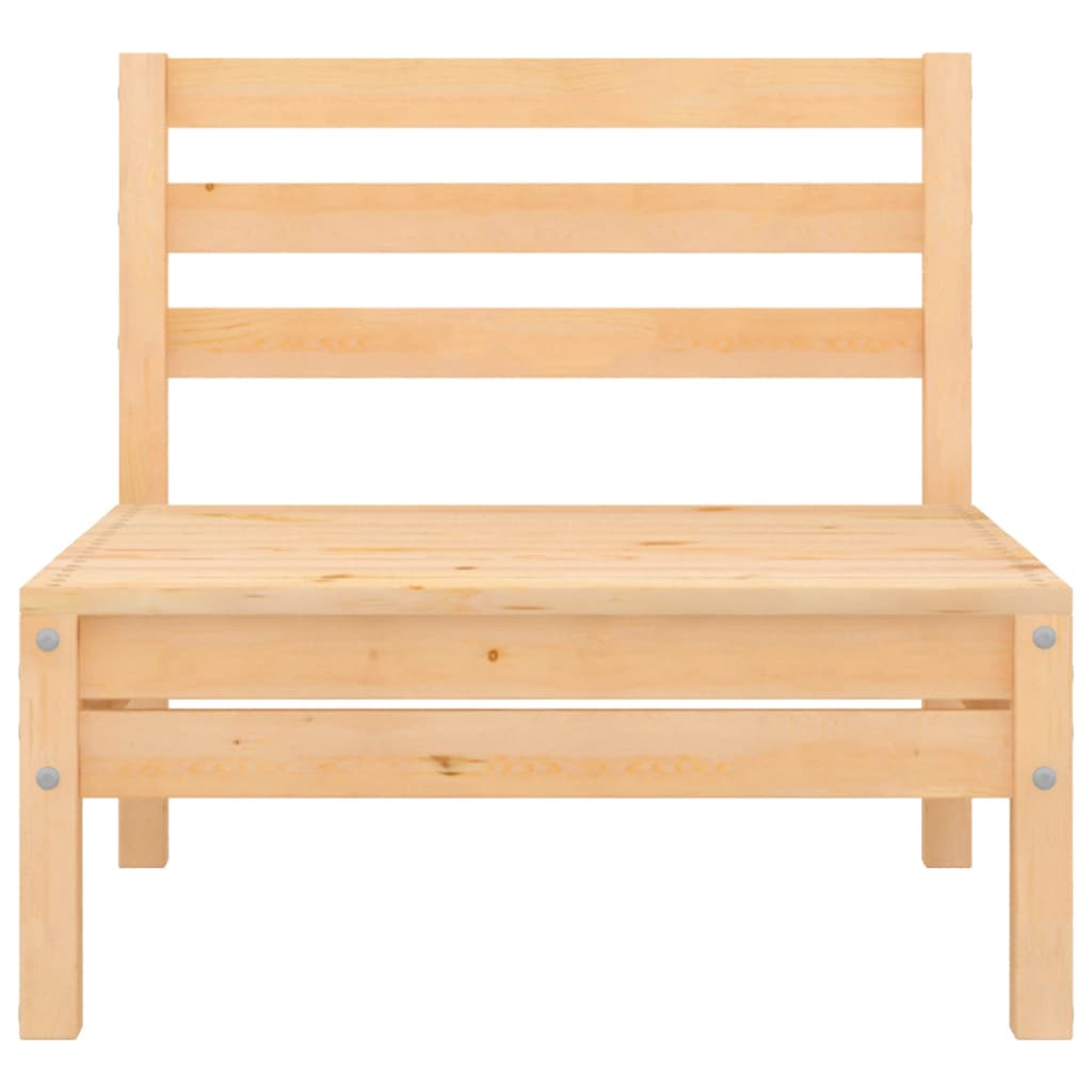 8-tlg. Garten-Lounge-Set Massivholz Kiefer