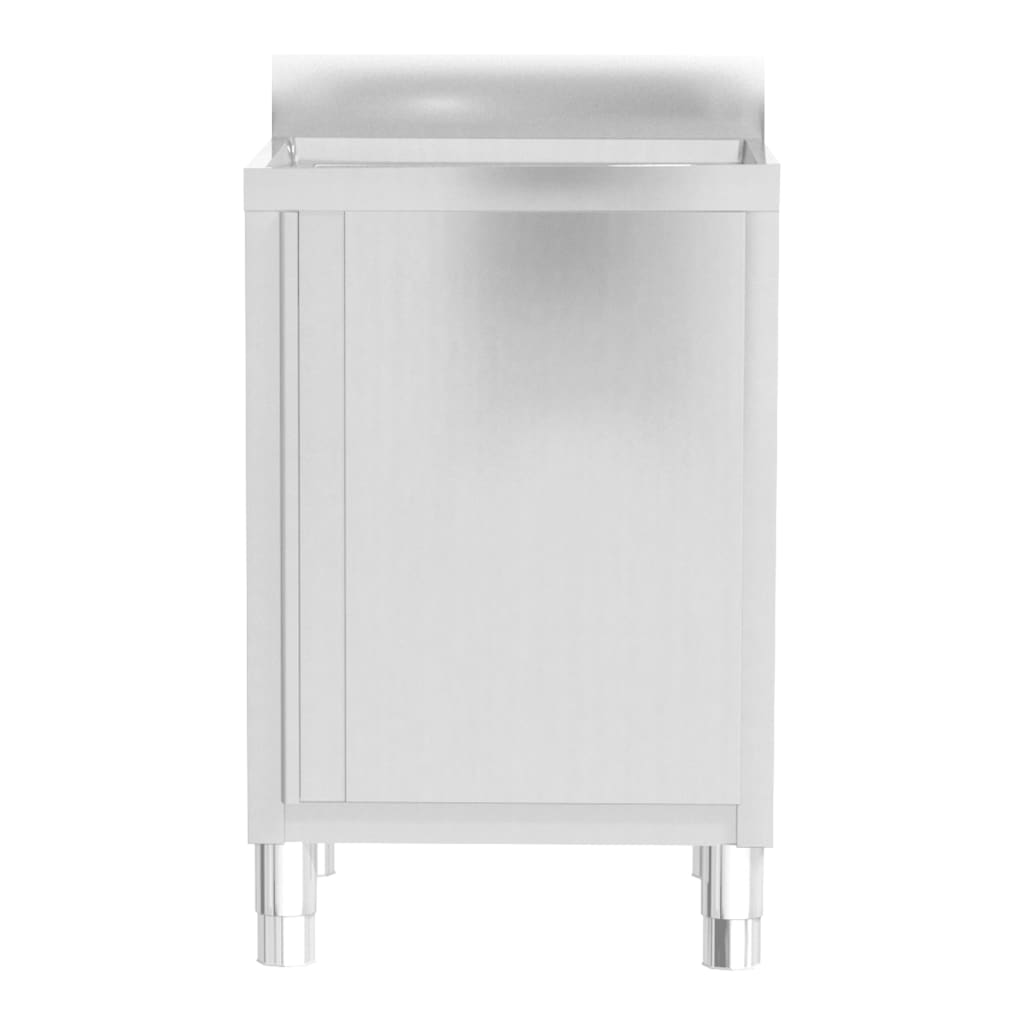 Gewerbliche Küchenschränke 3-tlg. Edelstahl