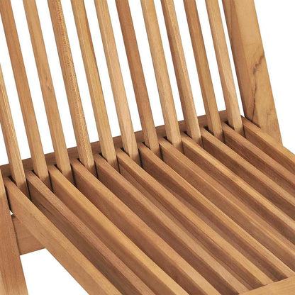 3-tlg. Garten-Essgruppe Massivholz Teak