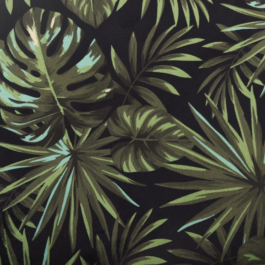 Runder Aufbewahrungshocker Mehrfarbig Stoff 31 x 37 cm