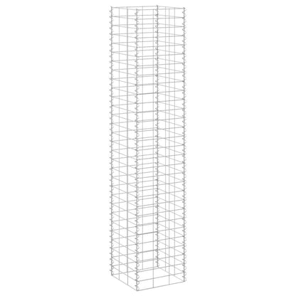 Gabionen-Hochbeete 3 Stk. 30x30x150 cm Eisen