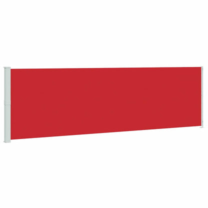 Seitenmarkise Ausziehbar 180x600 cm Rot