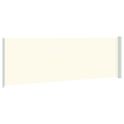 Seitenmarkise Ausziehbar 200x600 cm Creme