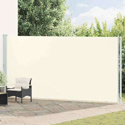 Seitenmarkise Ausziehbar 200x600 cm Creme